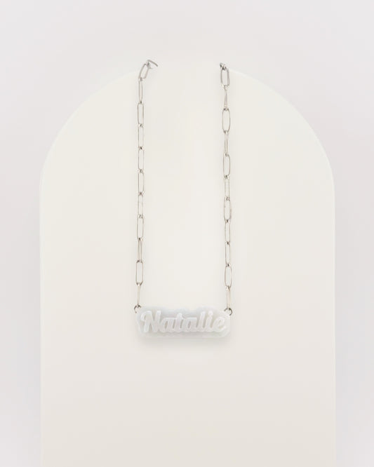 Personalised Jade Pendant Necklace